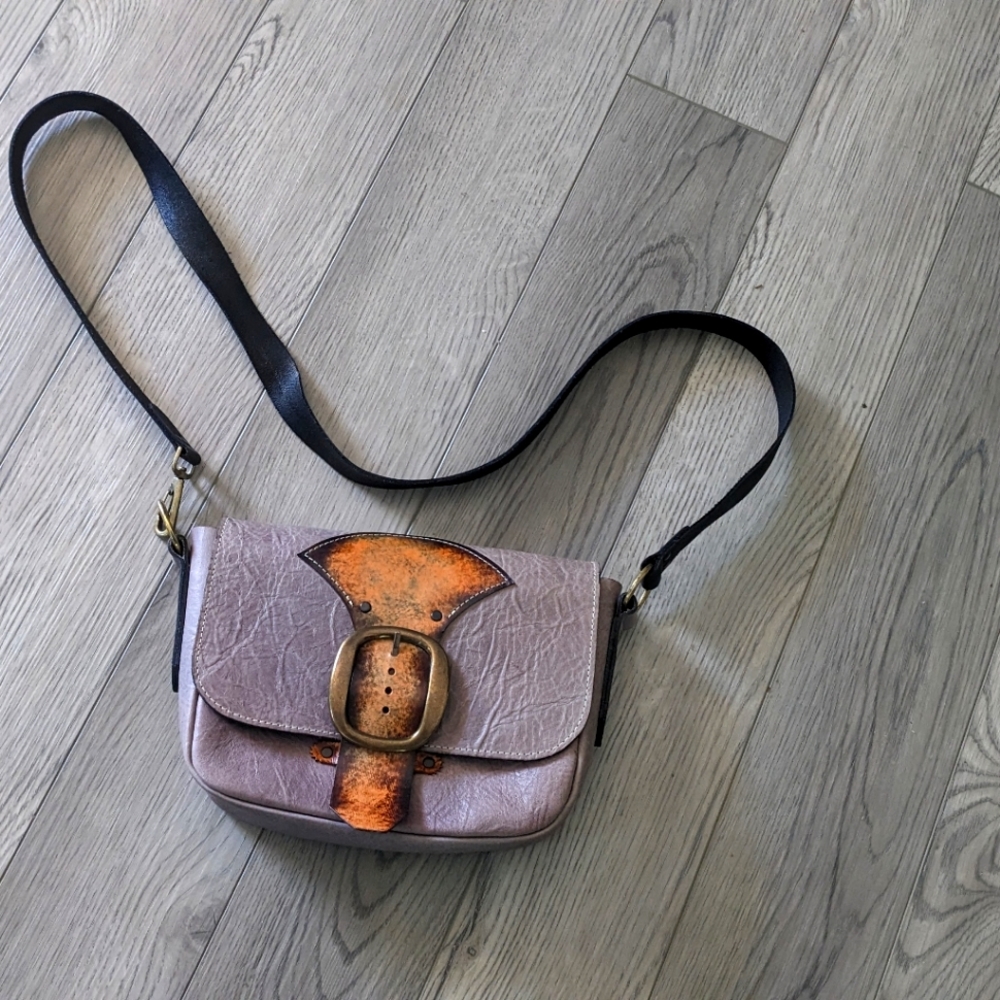 Phillip Phillips Hand Made Leather Shoulder/Crossbody Bag